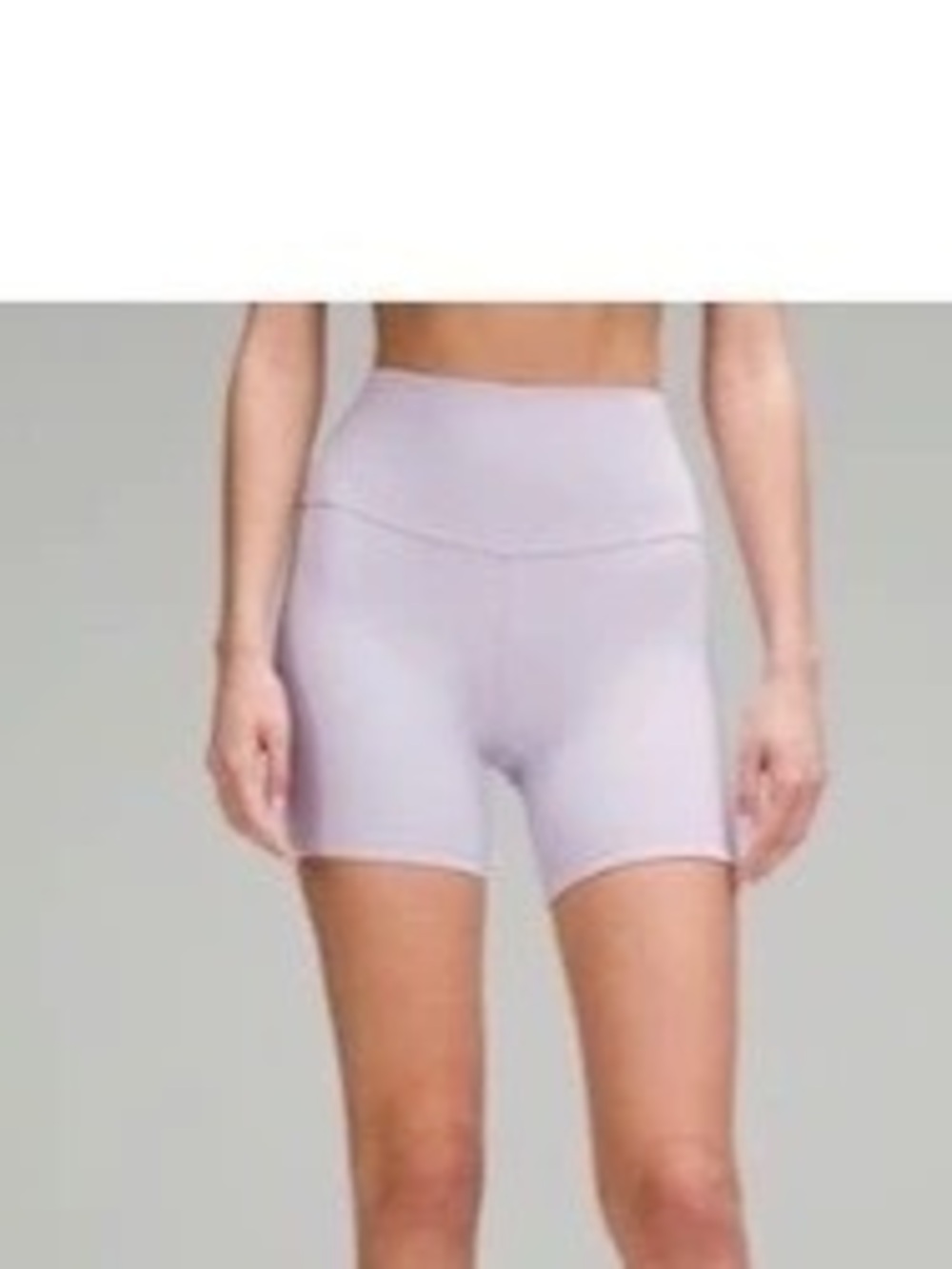 lululemon Align High-Rise Short 6" Athletic Shorts lilac ether Size 4